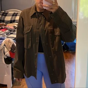 Pistola Denim army green jacket size XS